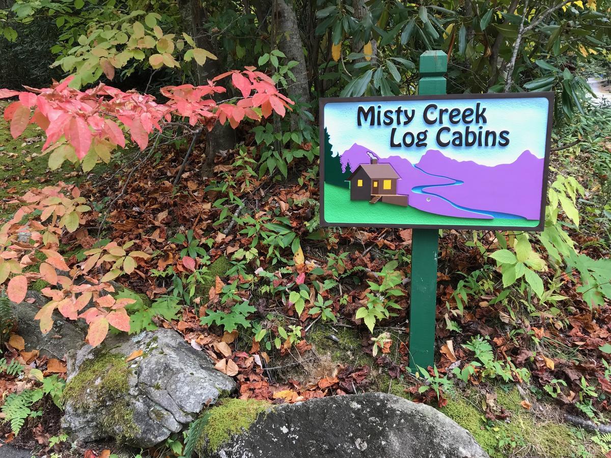 Misty Creek Log Cabins Maggie Valley Exterior foto